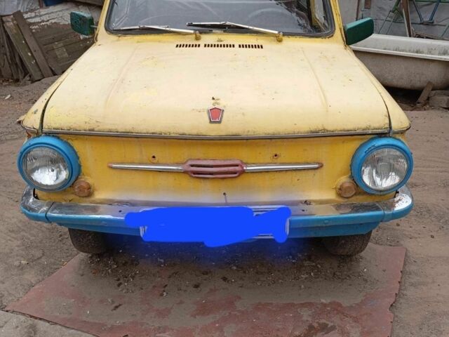 Желтый ЗАЗ 968, объемом двигателя 1.2 л и пробегом 67 тыс. км за 185 $, фото 1 на Automoto.ua
