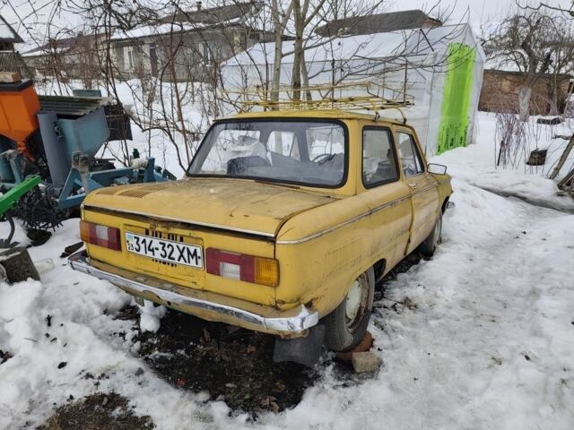 Жовтий ЗАЗ 968, об'ємом двигуна 0 л та пробігом 30 тис. км за 163 $, фото 1 на Automoto.ua