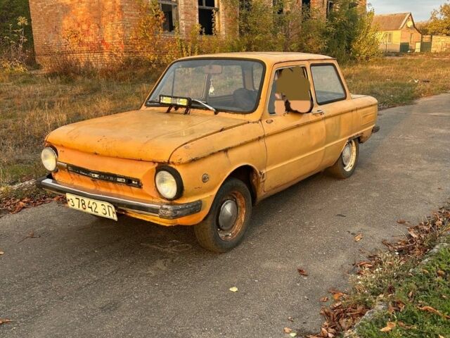 Желтый ЗАЗ 968, объемом двигателя 0 л и пробегом 1 тыс. км за 96 $, фото 1 на Automoto.ua