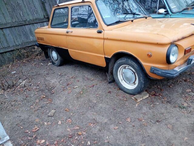 Желтый ЗАЗ 968, объемом двигателя 0 л и пробегом 206 тыс. км за 236 $, фото 1 на Automoto.ua