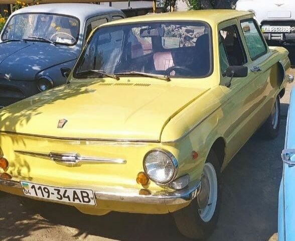 Желтый ЗАЗ 968, объемом двигателя 1.2 л и пробегом 777 тыс. км за 596 $, фото 1 на Automoto.ua