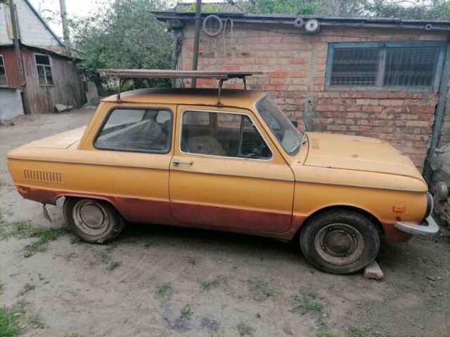 Желтый ЗАЗ 968, объемом двигателя 0 л и пробегом 34 тыс. км за 155 $, фото 1 на Automoto.ua