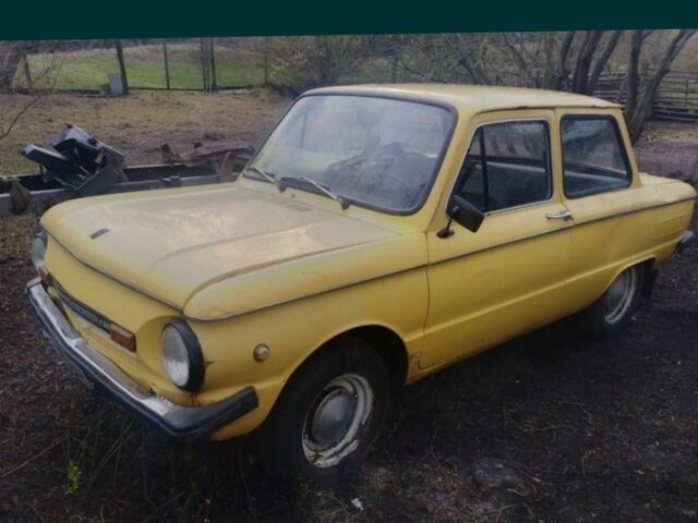 Желтый ЗАЗ 968, объемом двигателя 1 л и пробегом 30 тыс. км за 462 $, фото 1 на Automoto.ua