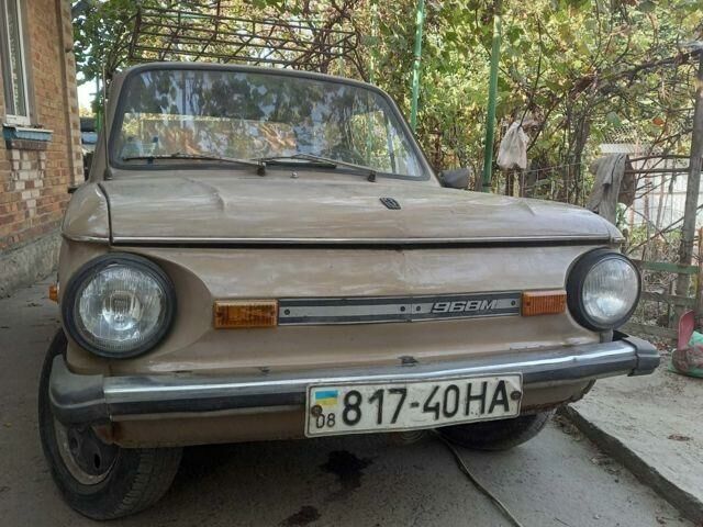 Серый ЗАЗ 968, объемом двигателя 1.1 л и пробегом 88 тыс. км за 5 $, фото 1 на Automoto.ua