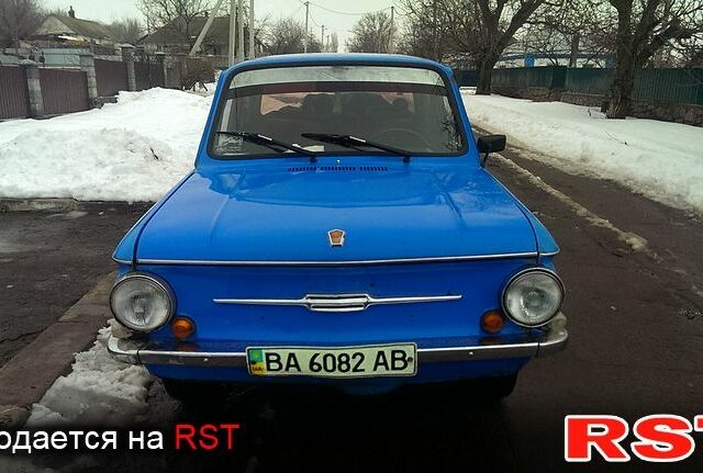 Синий ЗАЗ 968, объемом двигателя 1.2 л и пробегом 50 тыс. км за 450 $, фото 1 на Automoto.ua