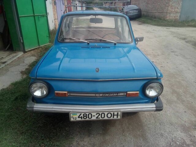 Синій ЗАЗ 968, об'ємом двигуна 1.2 л та пробігом 121 тис. км за 600 $, фото 1 на Automoto.ua