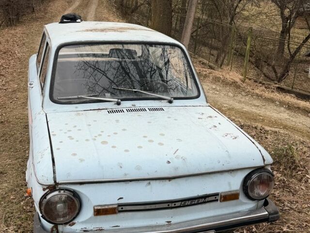 Синий ЗАЗ 968, объемом двигателя 0.9 л и пробегом 60 тыс. км за 400 $, фото 1 на Automoto.ua