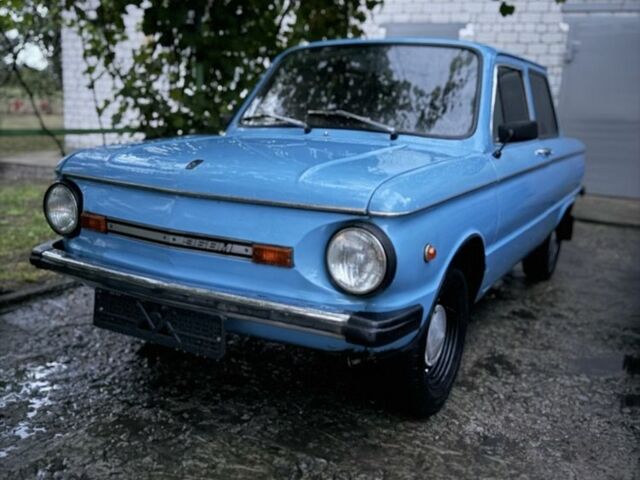 Синий ЗАЗ 968, объемом двигателя 1.2 л и пробегом 29 тыс. км за 600 $, фото 1 на Automoto.ua