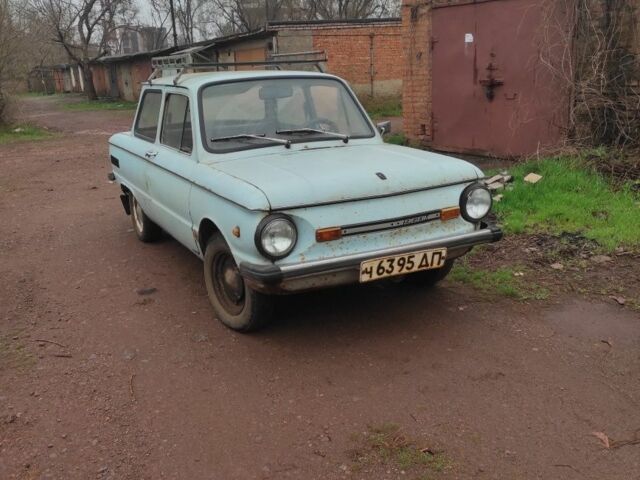 Синий ЗАЗ 968, объемом двигателя 1.2 л и пробегом 67 тыс. км за 167 $, фото 1 на Automoto.ua