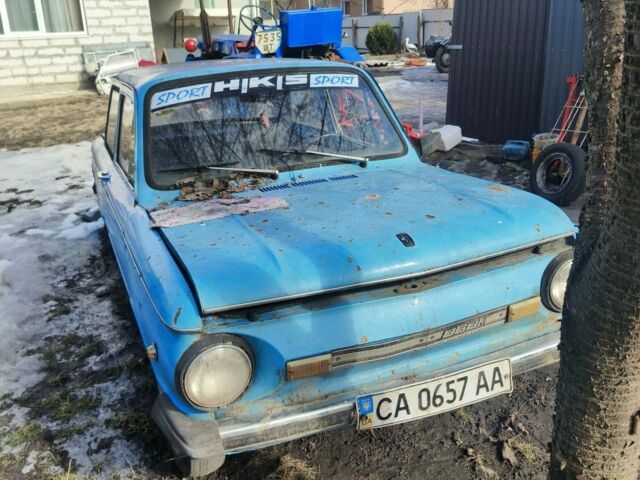 Синій ЗАЗ 968, об'ємом двигуна 1.2 л та пробігом 20 тис. км за 161 $, фото 1 на Automoto.ua