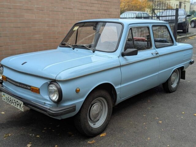 Синій ЗАЗ 968, об'ємом двигуна 1 л та пробігом 37 тис. км за 1200 $, фото 1 на Automoto.ua