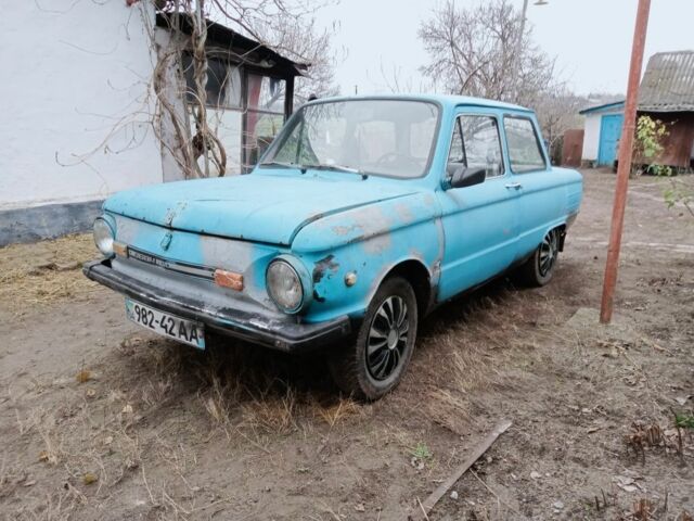 Синий ЗАЗ 968, объемом двигателя 1.2 л и пробегом 555 тыс. км за 359 $, фото 1 на Automoto.ua
