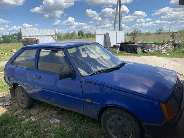 Синий ЗАЗ 968, объемом двигателя 1.1 л и пробегом 3 тыс. км за 449 $, фото 1 на Automoto.ua
