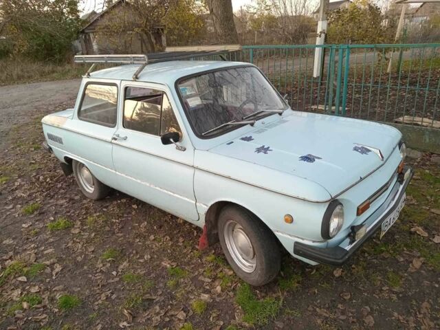 Синий ЗАЗ 968, объемом двигателя 1.2 л и пробегом 70 тыс. км за 382 $, фото 1 на Automoto.ua