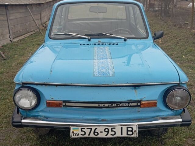 Синий ЗАЗ 968, объемом двигателя 0 л и пробегом 70 тыс. км за 300 $, фото 1 на Automoto.ua