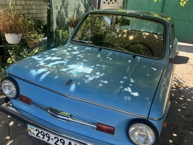 Синий ЗАЗ 968, объемом двигателя 1 л и пробегом 1 тыс. км за 400 $, фото 1 на Automoto.ua