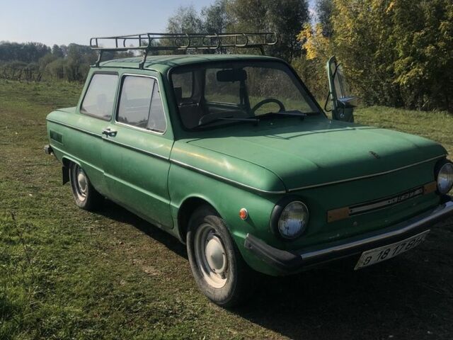 Зеленый ЗАЗ 968, объемом двигателя 1.2 л и пробегом 8 тыс. км за 559 $, фото 1 на Automoto.ua