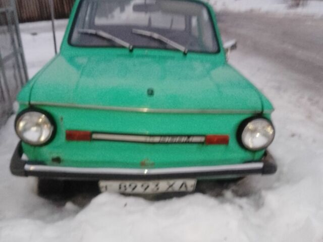 Зеленый ЗАЗ 968, объемом двигателя 1 л и пробегом 60 тыс. км за 179 $, фото 1 на Automoto.ua