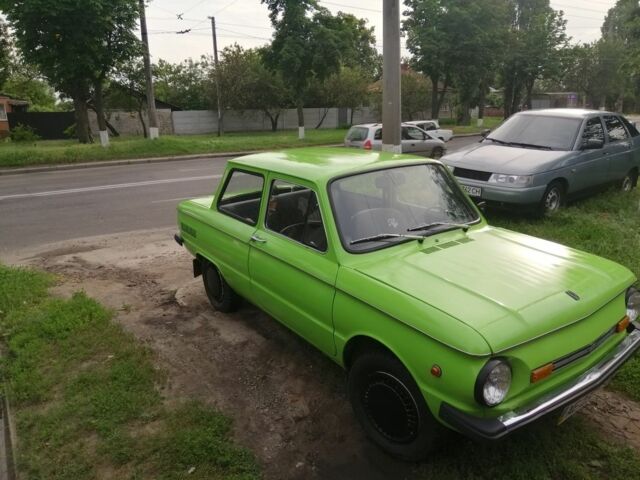 Зеленый ЗАЗ 968, объемом двигателя 1.2 л и пробегом 16 тыс. км за 700 $, фото 1 на Automoto.ua
