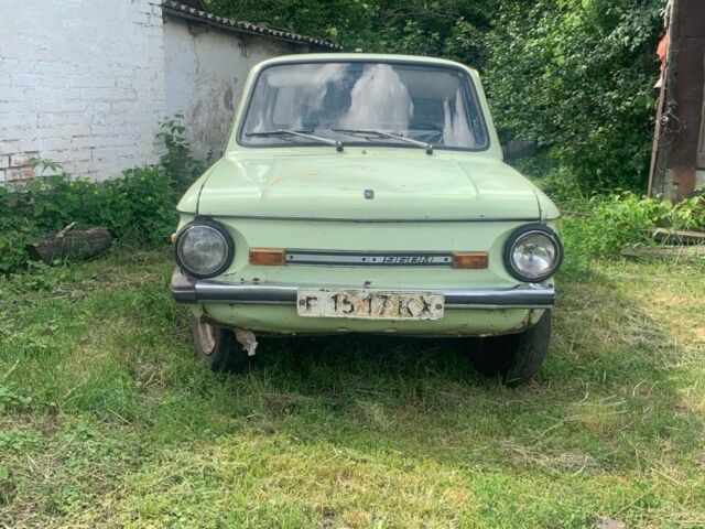 Зеленый ЗАЗ 968, объемом двигателя 1.2 л и пробегом 50 тыс. км за 174 $, фото 1 на Automoto.ua