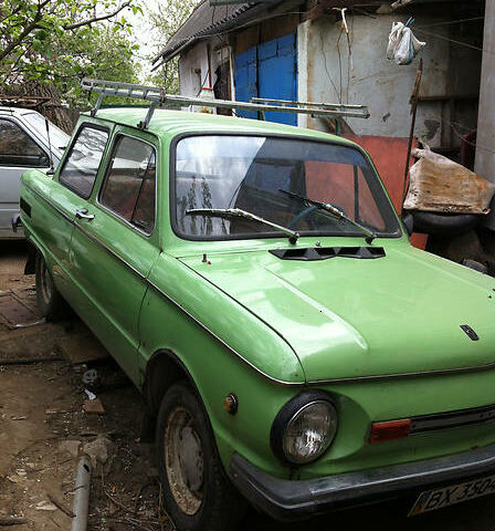 Зеленый ЗАЗ 968, объемом двигателя 1.2 л и пробегом 75 тыс. км за 300 $, фото 1 на Automoto.ua