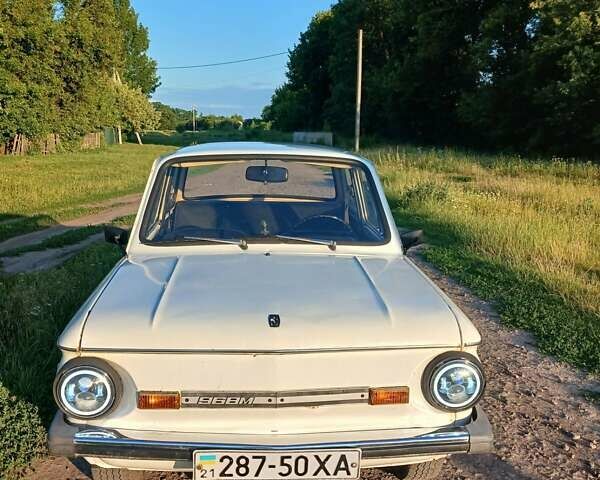 Белый ЗАЗ 968 М, объемом двигателя 1.2 л и пробегом 25 тыс. км за 719 $, фото 1 на Automoto.ua