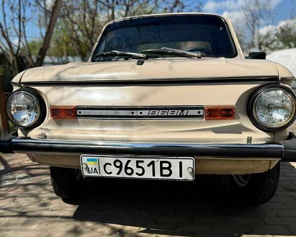 Бежевый ЗАЗ 968 М, объемом двигателя 1.2 л и пробегом 10 тыс. км за 2100 $, фото 1 на Automoto.ua