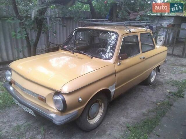 Желтый ЗАЗ 968 М, объемом двигателя 1.3 л и пробегом 179 тыс. км за 440 $, фото 1 на Automoto.ua