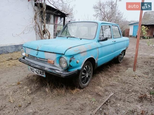 Синий ЗАЗ 968 М, объемом двигателя 1.2 л и пробегом 755 тыс. км за 359 $, фото 1 на Automoto.ua