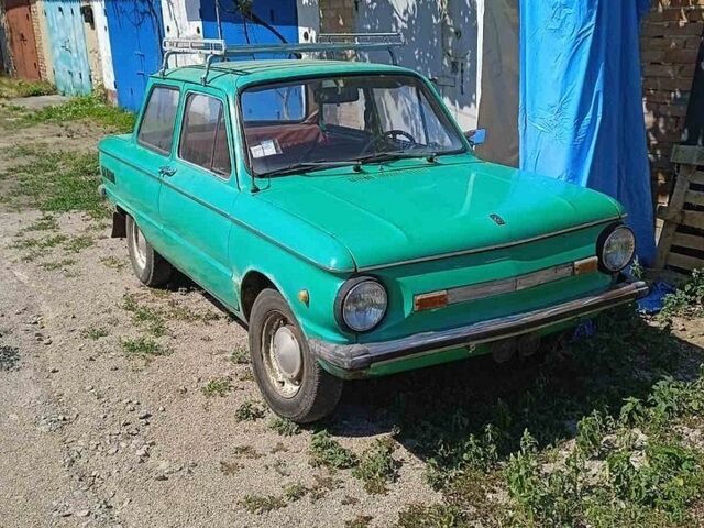 Зеленый ЗАЗ 968 М, объемом двигателя 1.2 л и пробегом 55 тыс. км за 350 $, фото 1 на Automoto.ua