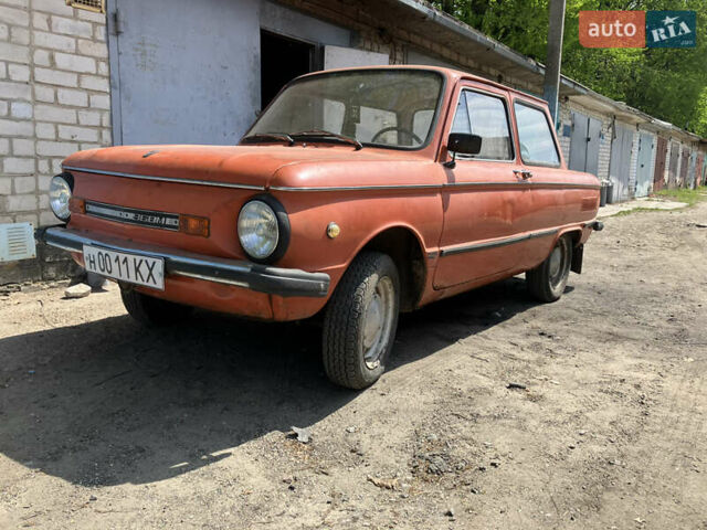 Оранжевый ЗАЗ 968 М, объемом двигателя 1.2 л и пробегом 33 тыс. км за 239 $, фото 1 на Automoto.ua