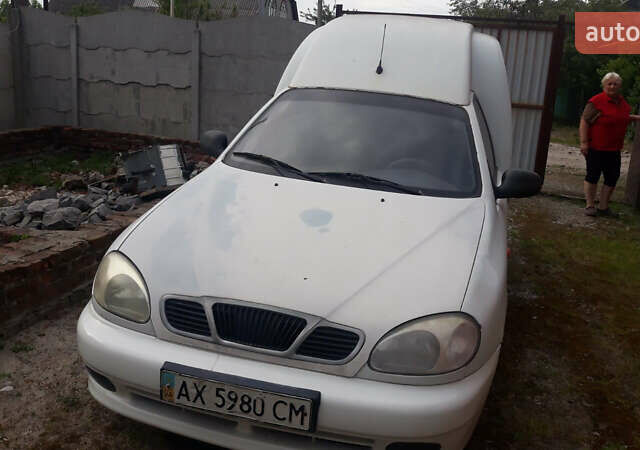 Белый ЗАЗ Lanos Cargo, объемом двигателя 1.5 л и пробегом 344 тыс. км за 1400 $, фото 1 на Automoto.ua