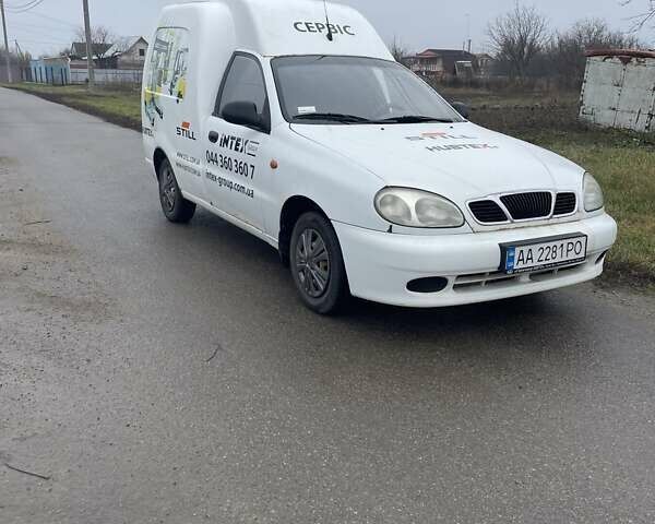 Белый ЗАЗ Lanos Cargo, объемом двигателя 1.5 л и пробегом 242 тыс. км за 1321 $, фото 1 на Automoto.ua