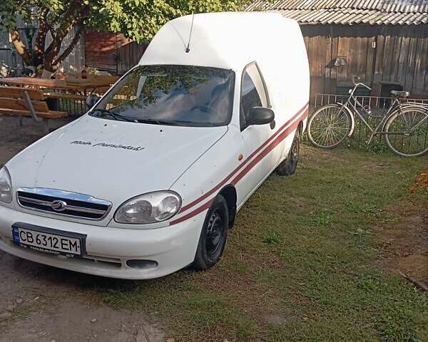 Белый ЗАЗ Lanos Cargo, объемом двигателя 6 л и пробегом 270 тыс. км за 2600 $, фото 1 на Automoto.ua