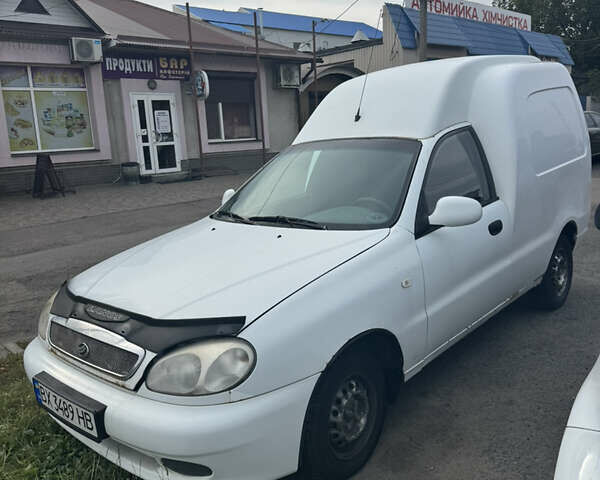 Белый ЗАЗ Lanos Cargo, объемом двигателя 1.5 л и пробегом 279 тыс. км за 1950 $, фото 1 на Automoto.ua