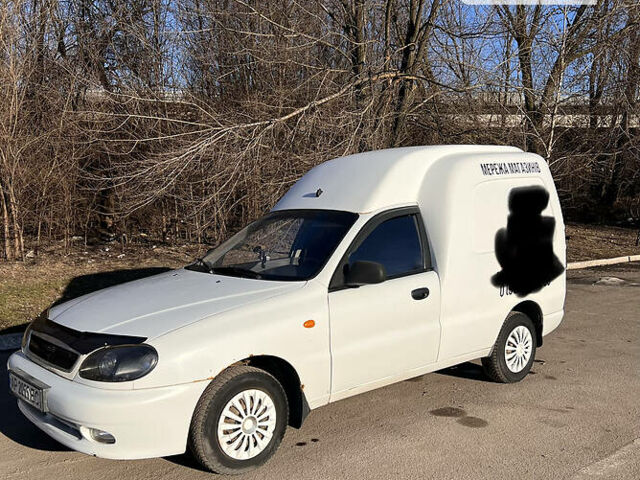 Білий ЗАЗ Lanos Cargo, об'ємом двигуна 1.5 л та пробігом 220 тис. км за 2500 $, фото 1 на Automoto.ua