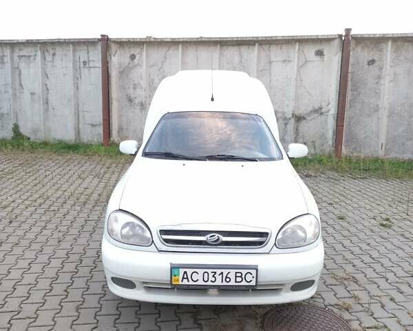 Білий ЗАЗ Lanos Cargo, об'ємом двигуна 1.5 л та пробігом 240 тис. км за 2100 $, фото 1 на Automoto.ua