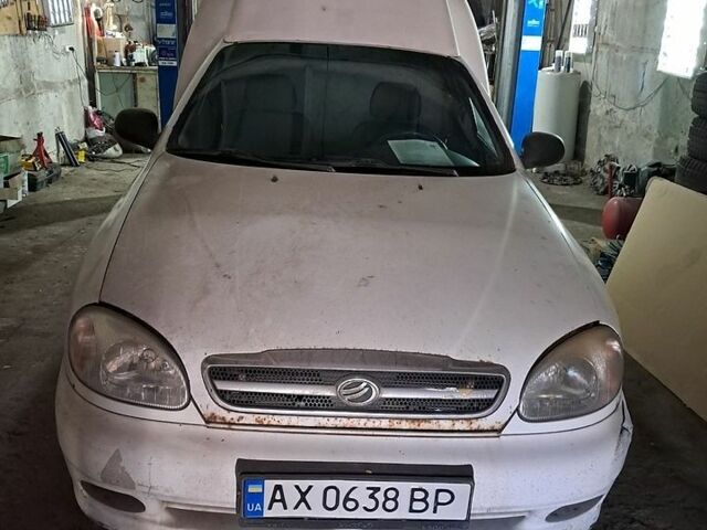 Белый ЗАЗ Lanos Cargo, объемом двигателя 1.5 л и пробегом 450 тыс. км за 1700 $, фото 1 на Automoto.ua