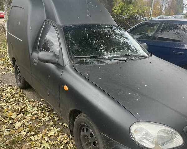 Черный ЗАЗ Lanos Cargo, объемом двигателя 1.5 л и пробегом 437 тыс. км за 2400 $, фото 1 на Automoto.ua