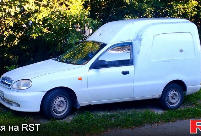 Белый ЗАЗ Ланос Пикап, объемом двигателя 1.5 л и пробегом 280 тыс. км за 1400 $, фото 1 на Automoto.ua