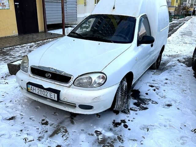 Белый ЗАЗ Ланос Пикап, объемом двигателя 1.5 л и пробегом 270 тыс. км за 2500 $, фото 1 на Automoto.ua