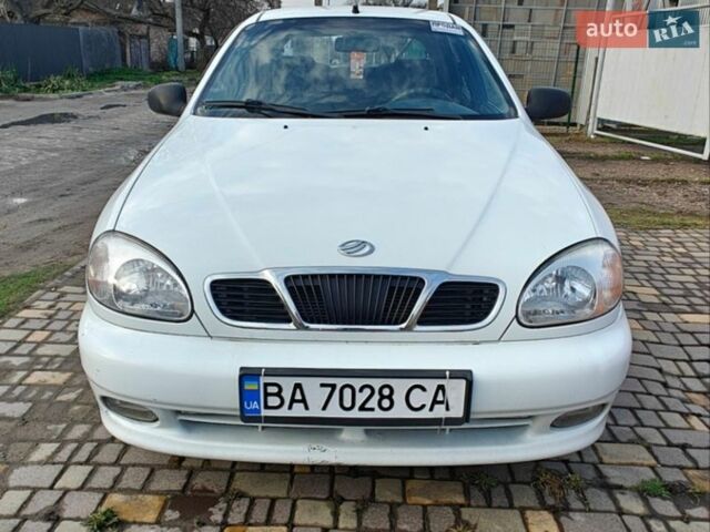 Білий ЗАЗ Ланос, об'ємом двигуна 1.5 л та пробігом 122 тис. км за 3000 $, фото 1 на Automoto.ua