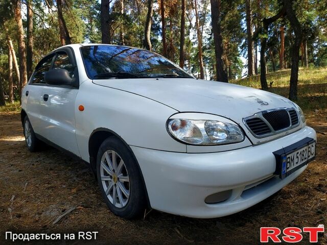 Белый ЗАЗ Ланос, объемом двигателя 1.5 л и пробегом 163 тыс. км за 1750 $, фото 1 на Automoto.ua