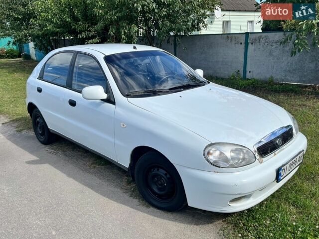Білий ЗАЗ Ланос, об'ємом двигуна 1.42 л та пробігом 90 тис. км за 2600 $, фото 1 на Automoto.ua