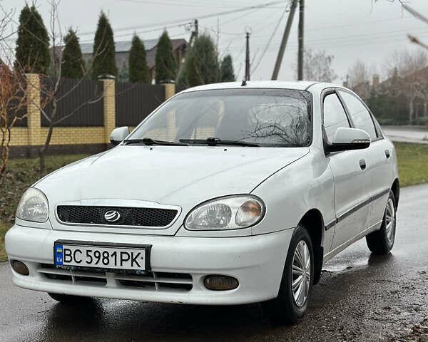 Белый ЗАЗ Ланос, объемом двигателя 1.5 л и пробегом 280 тыс. км за 2850 $, фото 1 на Automoto.ua