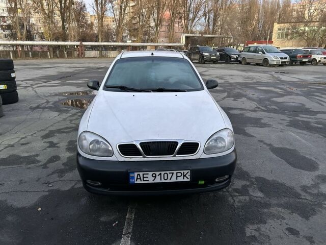 Білий ЗАЗ Ланос, об'ємом двигуна 1.3 л та пробігом 168 тис. км за 1500 $, фото 1 на Automoto.ua