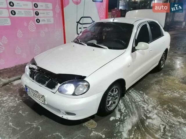 Белый ЗАЗ Ланос, объемом двигателя 1.4 л и пробегом 235 тыс. км за 2350 $, фото 1 на Automoto.ua