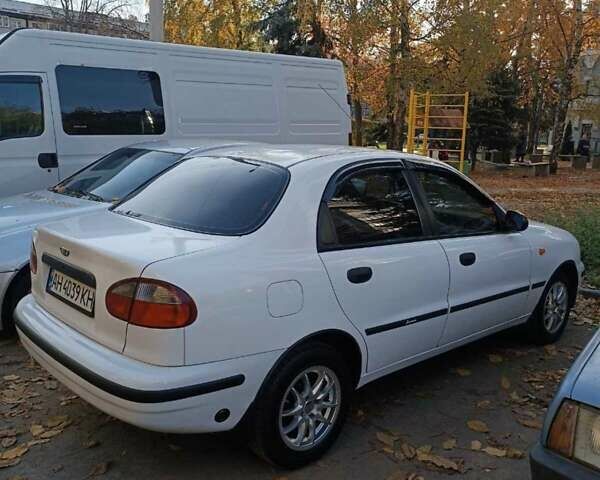 Белый ЗАЗ Ланос, объемом двигателя 1.6 л и пробегом 199 тыс. км за 2600 $, фото 1 на Automoto.ua