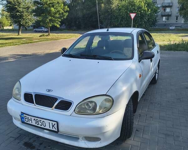Білий ЗАЗ Ланос, об'ємом двигуна 1.5 л та пробігом 218 тис. км за 2500 $, фото 1 на Automoto.ua