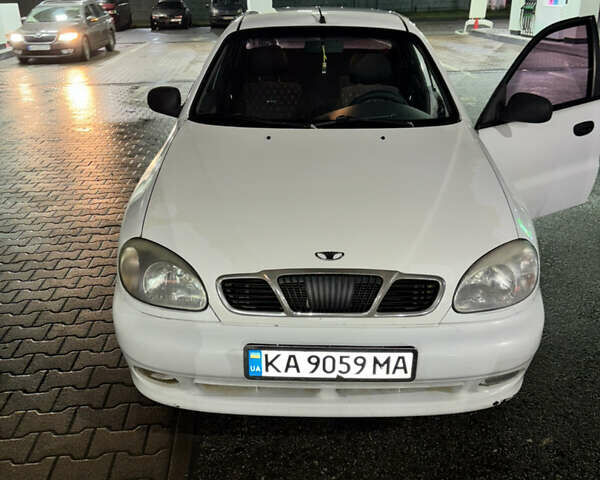 Белый ЗАЗ Ланос, объемом двигателя 1.5 л и пробегом 255 тыс. км за 1950 $, фото 1 на Automoto.ua